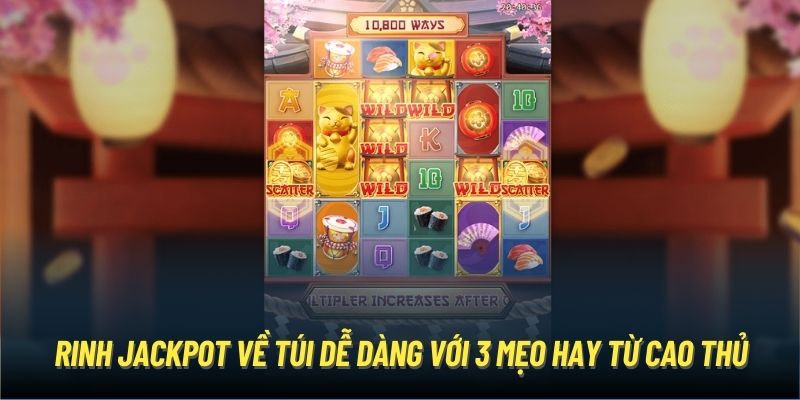 Rinh Jackpot về túi dễ dàng với 3 mẹo hay từ cao thủ